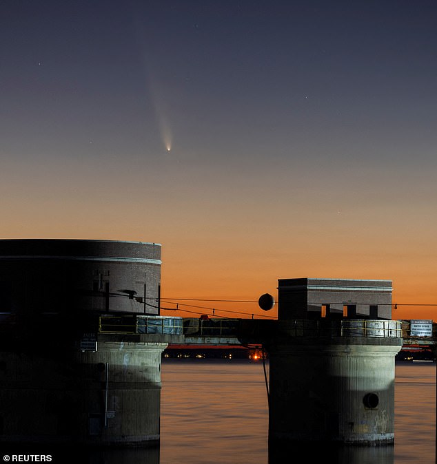 The comet won't fly through Earth's skies for another 80,000 years and was last seen 8,000 decades ago