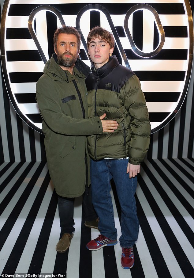 Gene will support Oasis on their sold-out tour after reuniting the feuding brothers (Liam and Gene pictured in February 2018)