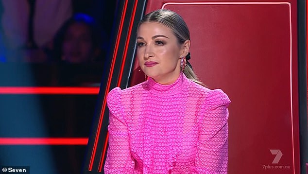 It was an exciting episode as superstar coach Kate Miller-Heidke (pictured) captivated the audience with a stunning rendition of The Cranberries' classic Linger