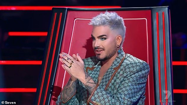 Judge Adam Lambert is pictured