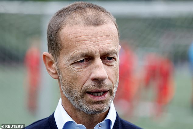 UEFA president Aleksander Ceferin said only those with the best squads complain about matches