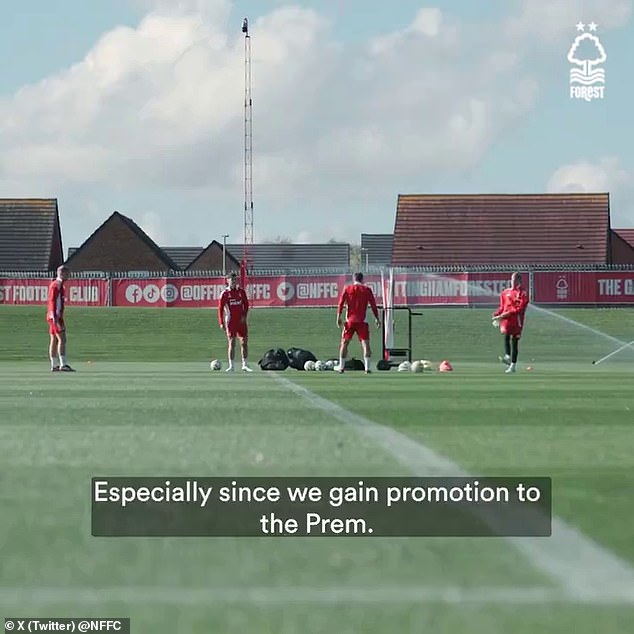 Since Forest's promotion to the Premier League, new training pitches have been added