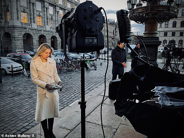 Europe correspondent Ashlee Mullany has long been on Nine's target list