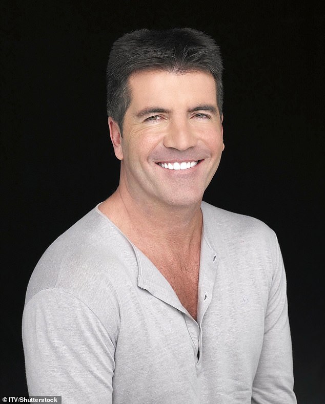 Simon's smile got a Hollywood makeover when he posed for the filming of Britain's Got Talent in 2006