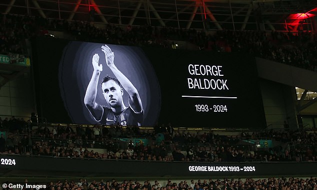 Baldock was just 31 years old when he was found dead in a swimming pool at his home in Greece