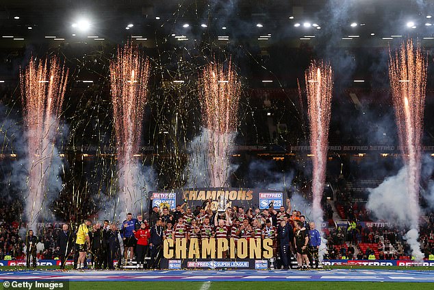 More than 68,000 fans were at Old Trafford on Saturday to see Wigan win the Super League