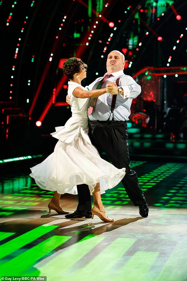 Dancing the tango to Abba's Money Money Money, the judges praised Wynne for his energetic routine, with Anton saying it was 'amazing' and 'one of your best performances'