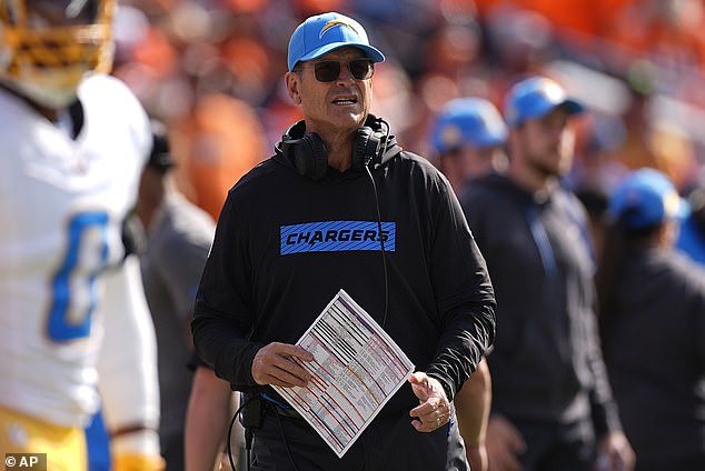 Harbaugh revealed after the Denver game that he suffered an 'atrial flutter' before kickoff