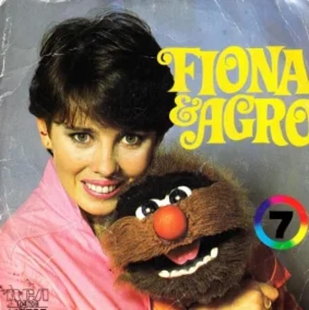 Fiona rose to fame by appearing in shows such as Wombat, the puppetry successor to Agro's Cartoon Connection. (Pictured with Aggro)