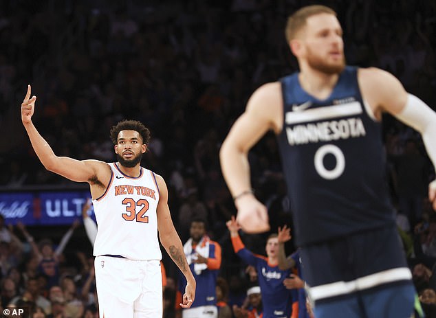 The trade was made by the Knicks to acquire big man Karl-Anthony Towns from Minnesota