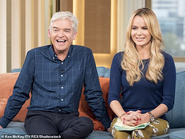 Amanda Holden fell out with Schofield when she couldn't replace Holly during her absence from hosting I'm a Celebrity in 2018