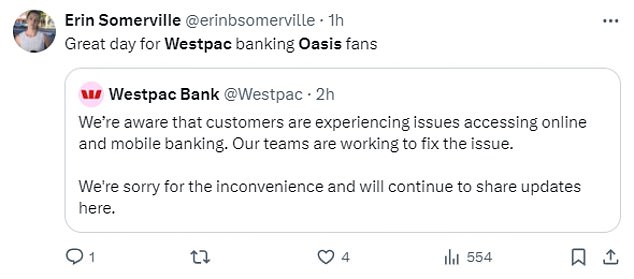 1728887510 457 Westpac outage causes devastating blow for Oasis fans just moments