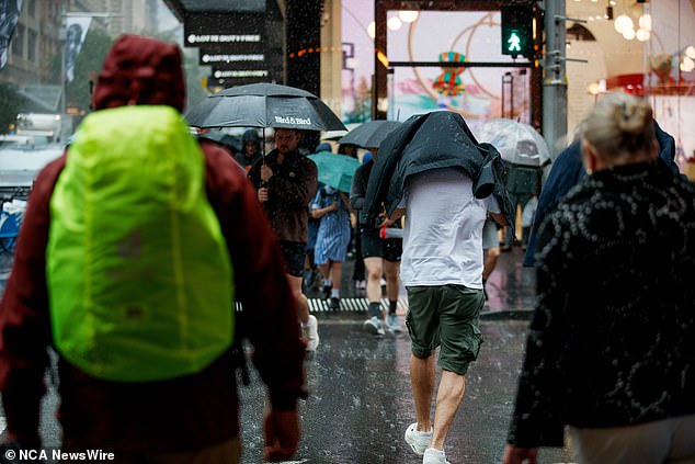 Severe thunderstorms are causing heavy rainfall that could lead to flash flooding in Gosford, Sydney, Penrith, Parramatta, Campbelltown and Taralga in the coming hours