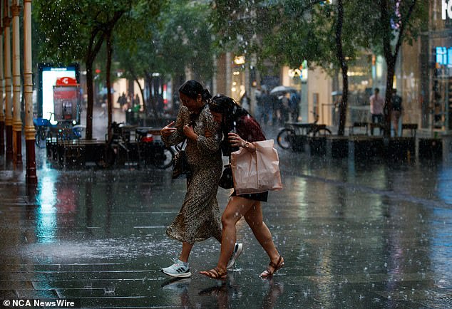 At 3.30pm the agency's rain gauge in Canterbury had received more than 23mm of rain since 9am