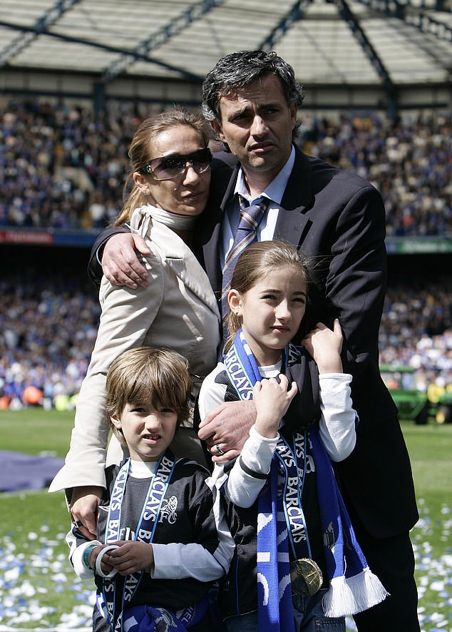 She is the only daughter of Jose and wife Matilde Faria, who also share son Jose Jr., 24 (family pictured together in 2005)