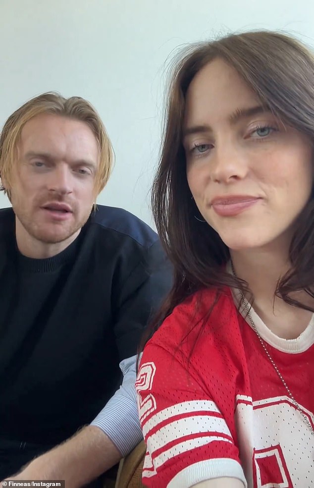 And just like his little sister Billie Eilish (R, photo September 17) – who openly talked about her strong attraction to women last November – Finneas was promptly accused by fans of 'queer-baiting'.