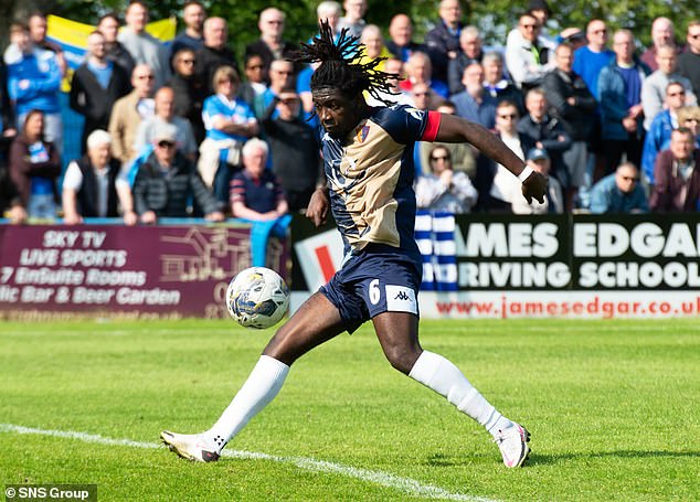 Lisbon-born Balde has played for a host of clubs in Scotland's lower divisions