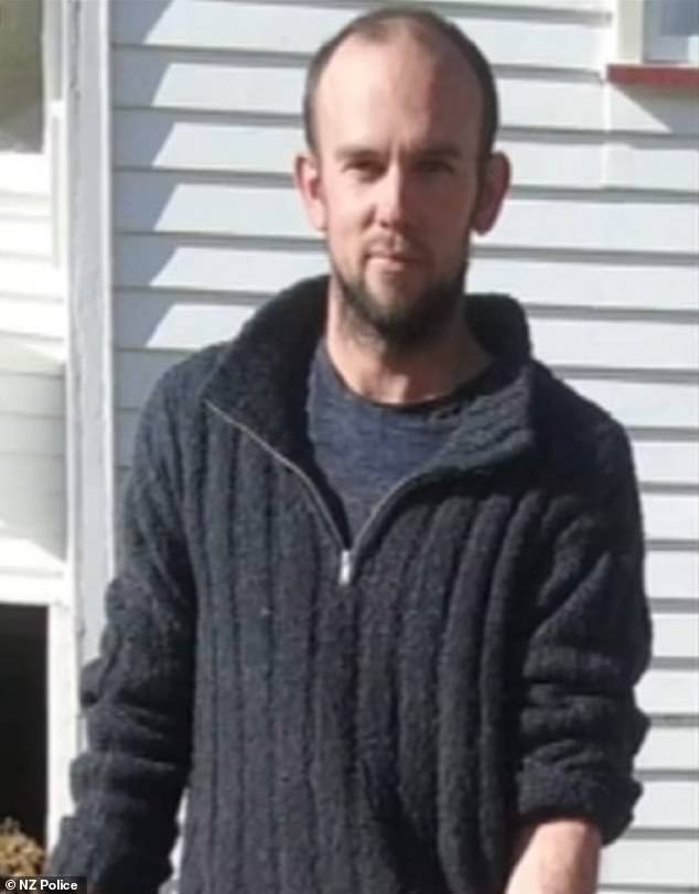 Tom Phillips (pictured) disappeared along with daughter Jayda, now 11, son Maverick, 9, and youngest daughter Ember, 8, from the New Zealand town of Marokopa in December 2021