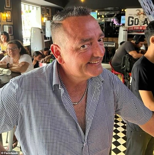 Michael Le Grand in one of his Bali Goat pubs, on Legian beach on the paradise island