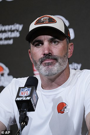 Cleveland Browns head coach Kevin Stefanski