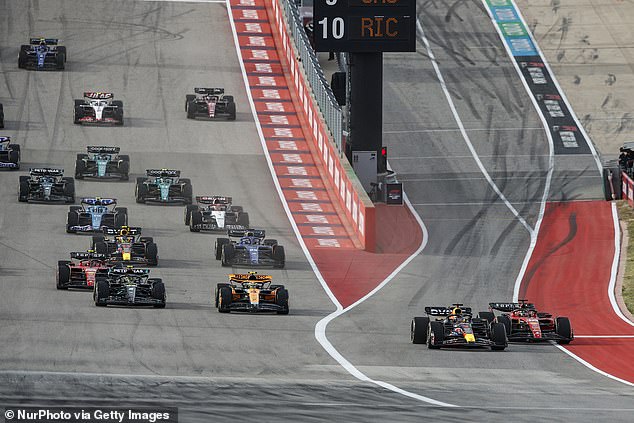 The Circuit of the Americas track is bumpy and offers plenty of room for overtaking