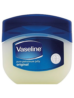 He recommends Vaseline instead, which is 100 percent petroleum jelly