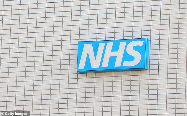 NHS National Health Service sign pictured in London. The findings come amid growing evidence of a gender gap in treatment that is also costing the economy.