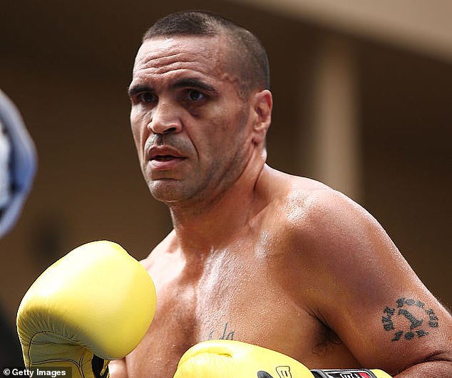 The former St George Dragons star and champion fighter told women they could thank him later for showing them the cure