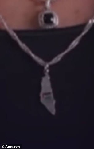 The pendant is visible when zoomed in