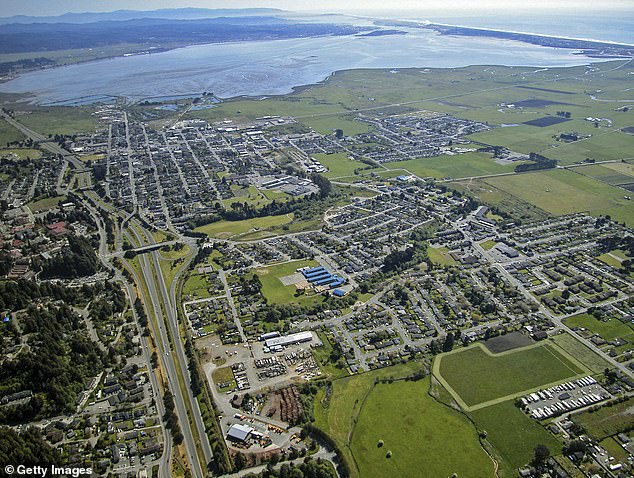 Arcata is surrounded by lush greenery and has direct access to the ocean