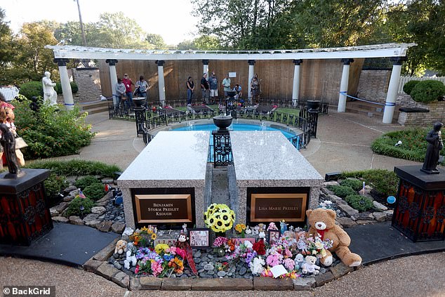 The tour came days before the release of her posthumous memoir. Lisa Marie died in January 2023, at the age of 54, after suffering cardiac arrest at her home in Calabasas, California. Elvis, Lisa Marie and her son Benjamin are all buried in Graceland