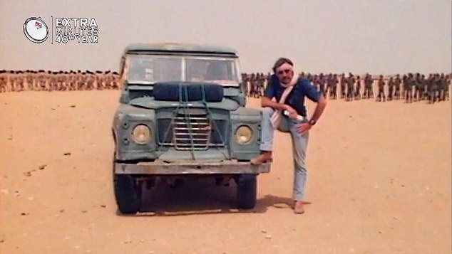 Negus was rarely speechless... but he was speechless during a memorable story while filming a piece on camera in the back of a jeep in the Ethiopian desert