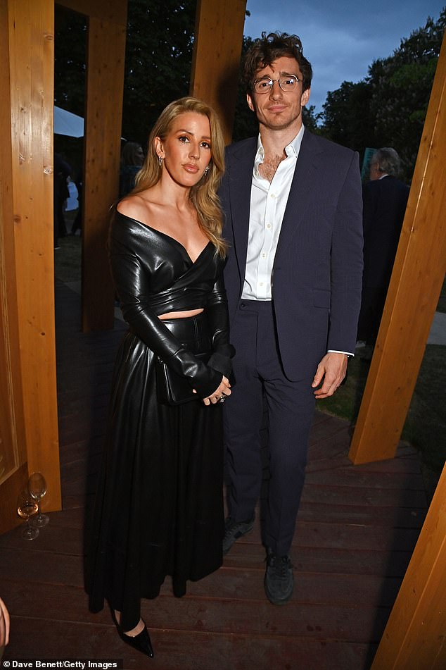 Ellie split from her husband Caspar Jopling in February, but confirmed the pair were still 