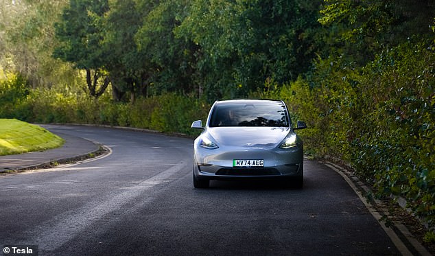 The Model Y Long Range All-Wheel Drive has a combined range of 600 kilometers WLTP (up to 351 kilometers if you get the 19-inch standard wheels) and can charge for up to 250,000 kilometers