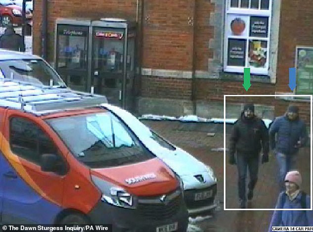 MARCH 4, 3.27pm: Suspected Russian assassins Alexander Petrov and Ruslan Boshirov leave Salisbury train station