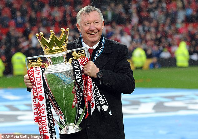 Ferguson spent 26 years at the club and won 38 trophies, including 13 Premier League titles and two Champions Leagues