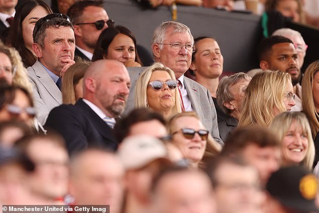 The legendary boss remains club director and can regularly be seen in the stands at matches