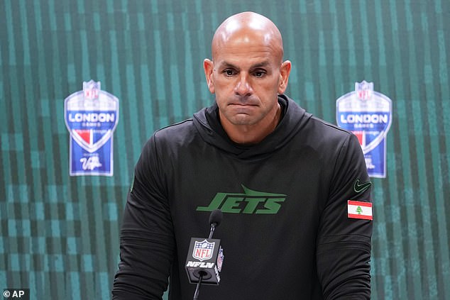 Robert Saleh was fired as head coach of the Jets last week, just four games into the season