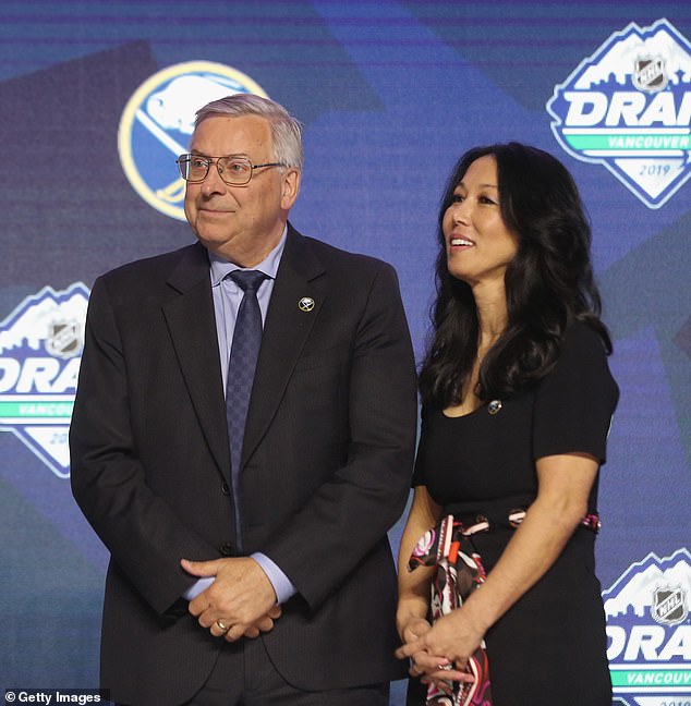 Terry and Kim Pegula, parents of tennis star Jess Pegula, won the bid with a bid of $1.4 billion