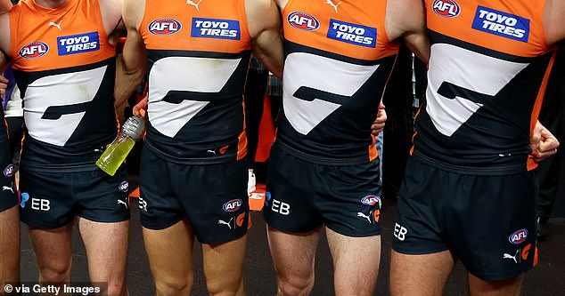 As many as six GWS players are facing fines and suspensions over what happened during the post-season function. Daily Mail Australia is not alleging that any of the stars in the above photo were involved in any wrongdoing