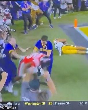 LSU Cheerleader Slammed After Appearing To Push Ole Miss Football ...