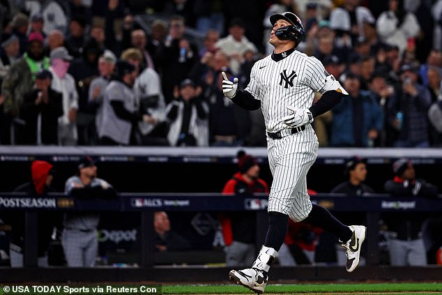 1729050541 456 Aaron Judge ends home run drought at the perfect time