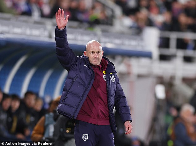 Interim Lee Carsley will manage the Three Lions in their Nations League matches next month