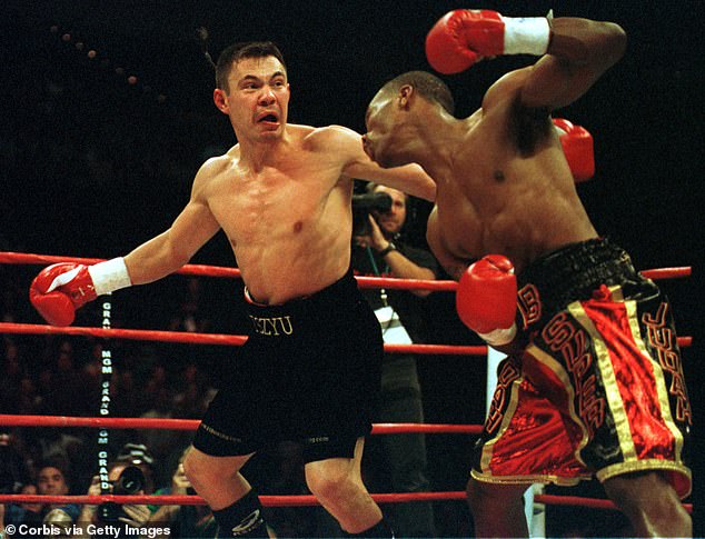 Four years earlier, in 2001, Kostya Tszyu stunned Zab Judah in Las Vegas – and at the time held the WBC, WBA and IBF belts in his weight class