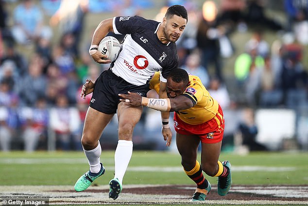 The ex-Fiji player (pictured left in 2018) was recently appointed as a mentor for the Fiji rugby league team