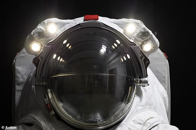 The entire design also includes advanced coatings on the helmet and visor to improve the astronauts' view of their surroundings, as well as custom gloves