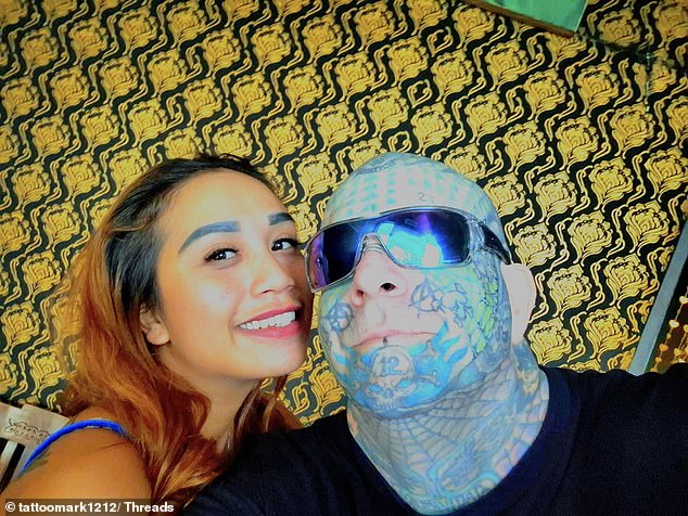 Mark Barry has posted photos of himself in Bali with a young woman on his social media account. It is unknown if she is the one he called to help after he was arrested and she brought him a sedative