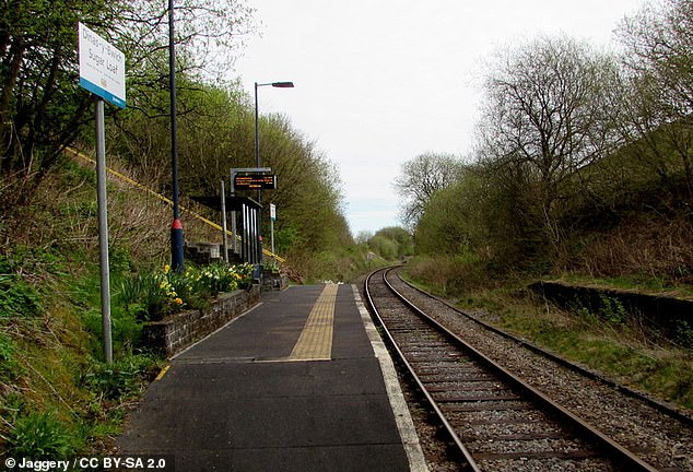 Above is the most remote and least used train station in Wales: Sugar Loaf in Powys. Last year it was used by only 398 people. Image courtesy of Creative Commons Licensing