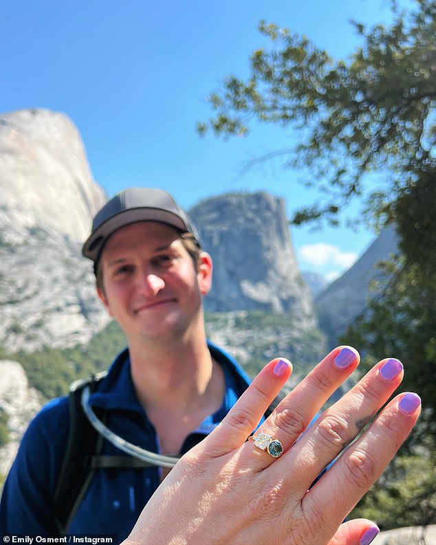 In June 2023, the Young Sheldon star announced her and Anthony's engagement on Instagram