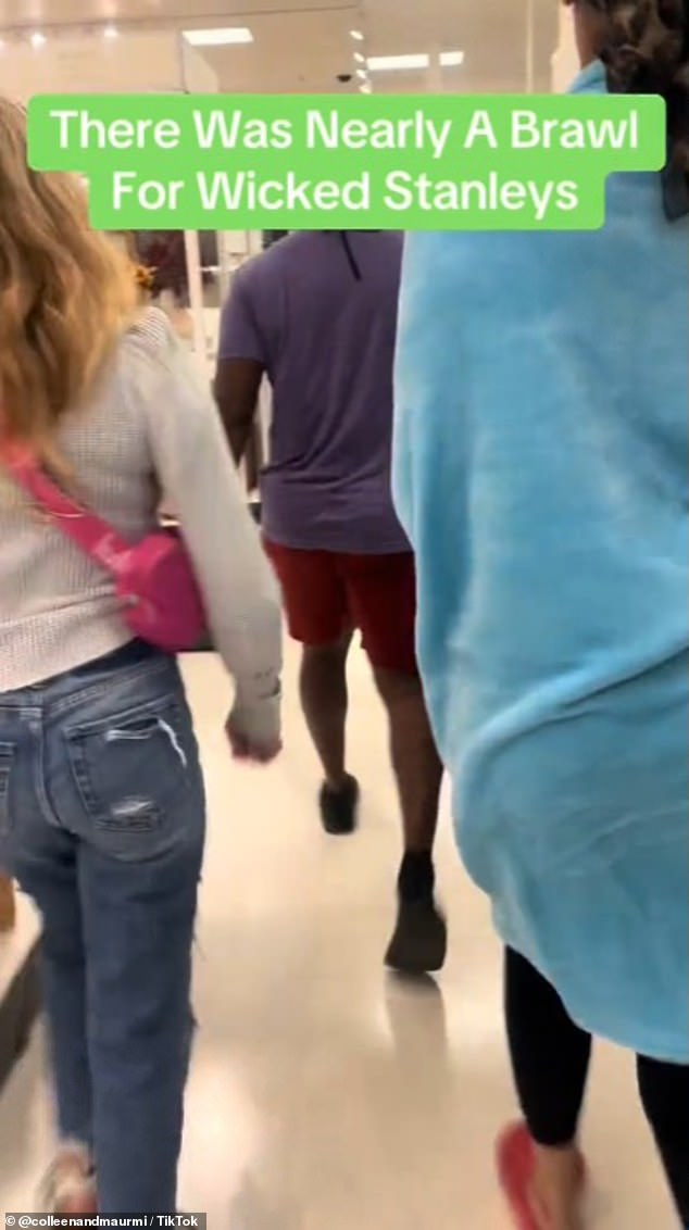 But when the two new cups hit stores Sunday, crowds of fans rushed to the chain to try to buy them — and at a Target in St. Louis, some people nearly got into a physical altercation.